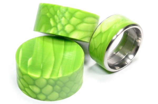 Juma-Ring-Blank - Green Mamba ∅ 28 mm